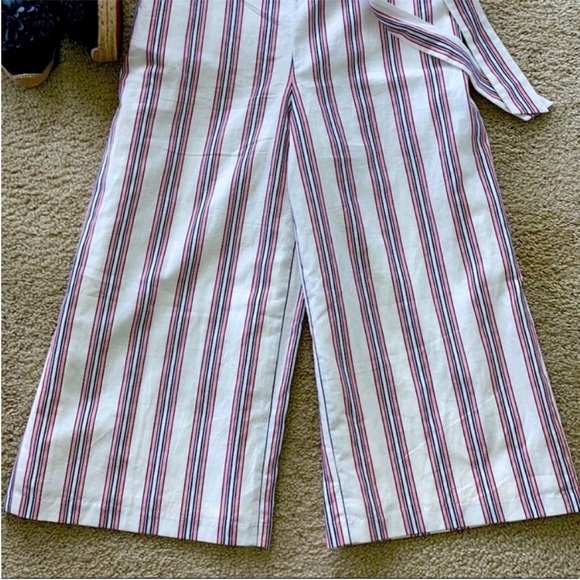 Banana Republic Linen-Cotton Cropped Jumpsuit - Picture 7 of 9